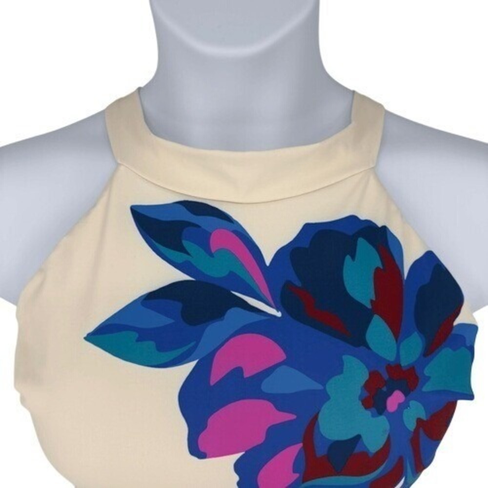 Sanctuary‎ Floral High Neck One-Piece Swimsuit XL - Picture 4 of 10